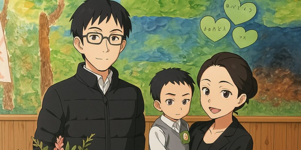 家族3人