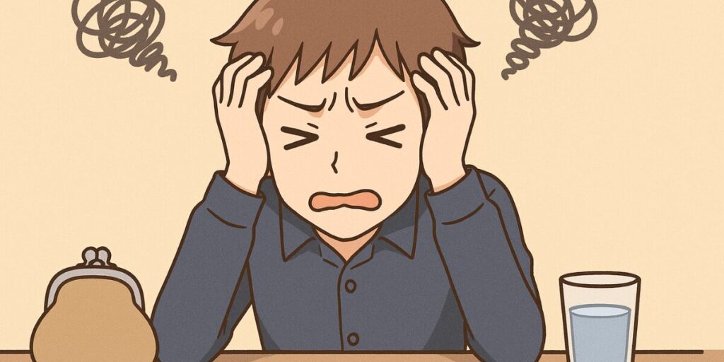 すべてを我慢する節約で苦しんでいる