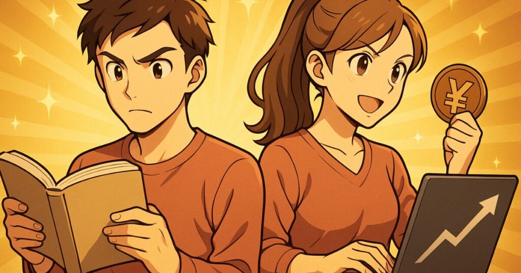 投資と浪費の違いは、未来の自分に価値を生み出すか、生み出さないか