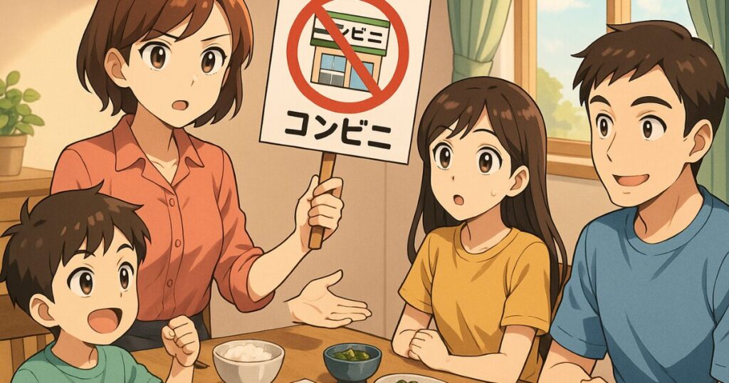 コンビニに行かない