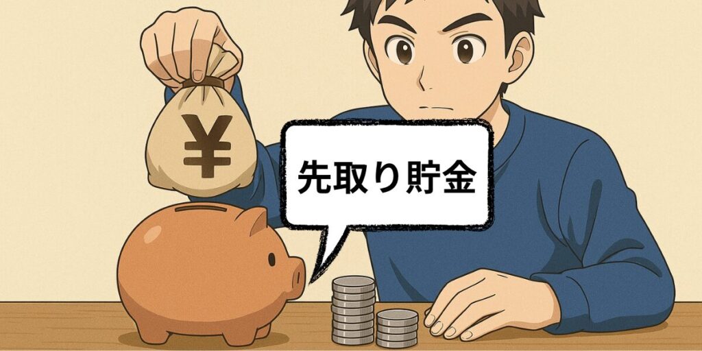 先取り貯金