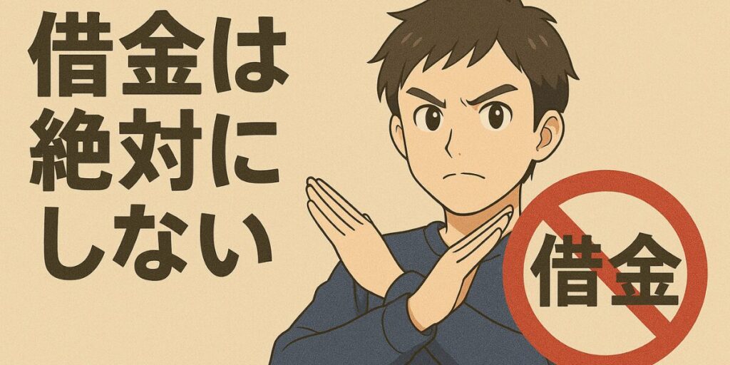 借金はしない
