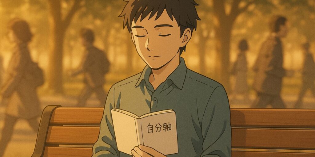 自分に軸をしっかりと持っている。