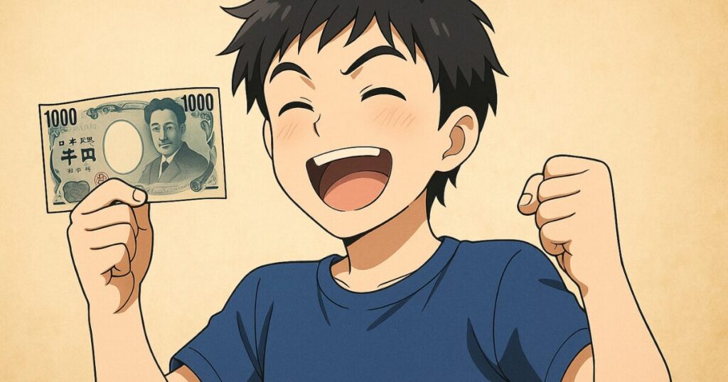 少額でもいい。自分が稼いだ経験が人生を変える